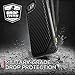 X-Doria iPhone 7 Case, Defense Lux Series - Military Grade Drop Tested, Anodized Aluminum, TPU, and Polycarbonate Case for Apple iPhone 7, [Black Leather]