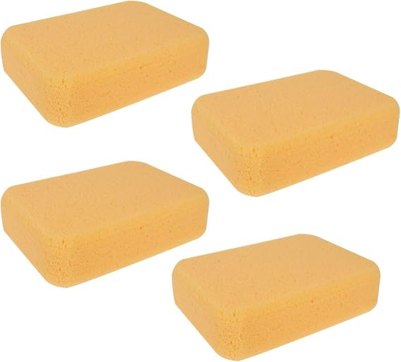 12 Stück Runde Mal-Schwämme – Synthetisch, Ca. 7 X 3 Cm, Für Acryl & Wasserfarbe