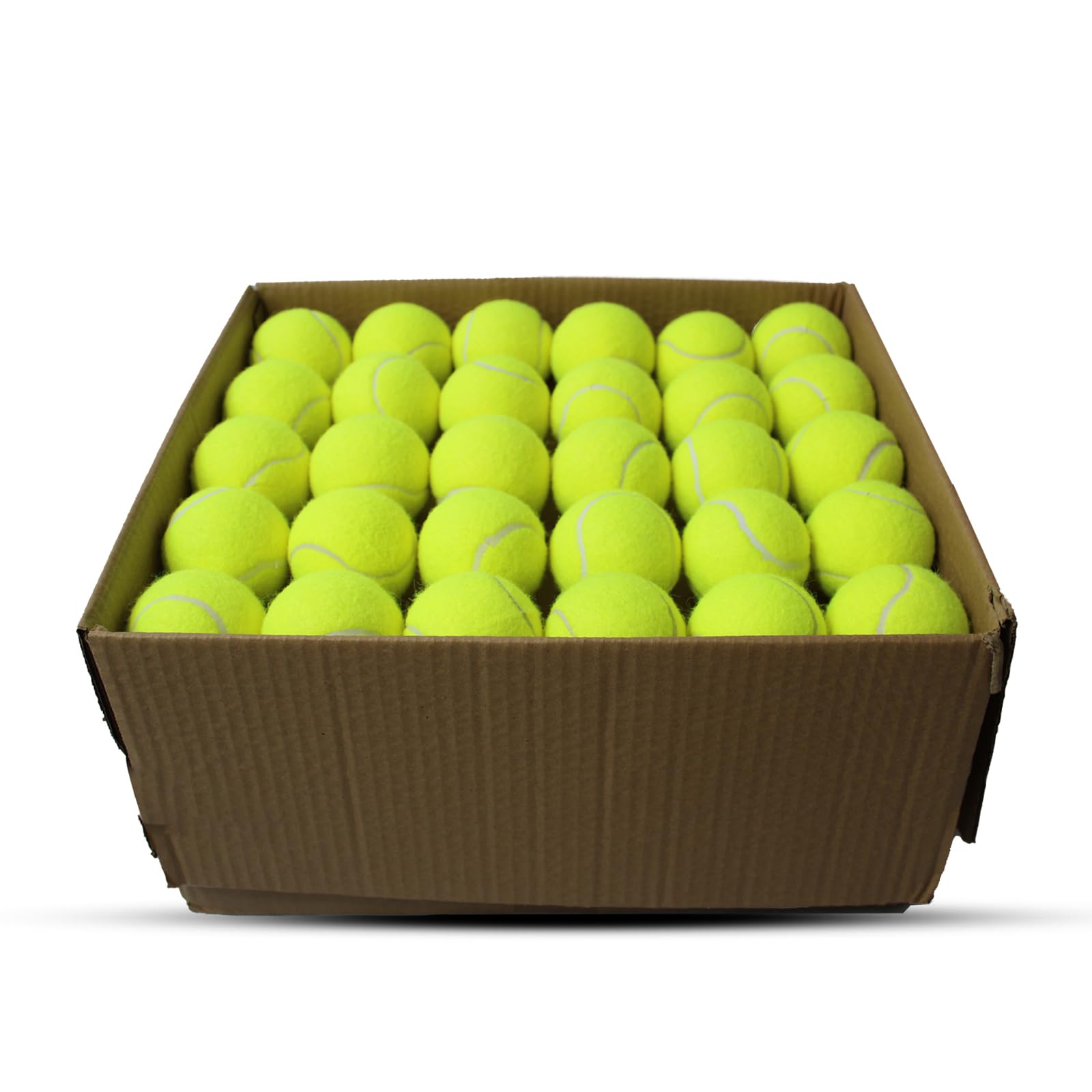 Swingers Tennis Balls，80 Pack Training Tennis Balls, Practice Balls for Pet Dog, High Elasticity Exercise Tennis Balls for Beginner, with Mesh Carry Bag Easy to Transport