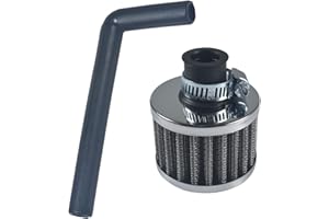 GOIRTUTSS Silver Predator 301cc 420cc Cylinder Head Cover Air filter for CT200U CT200U-EX Mini Bike Go kart MB200 BAJA Warrior,For Honda GX160 GX200 168F 5.5/6.5HP Engine