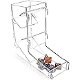 Dice Tower, Dice Rolling Tower Kit with Double Sided Matte Protective Film, Please Tear Off Before Use & Tray Collapsible Por