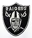 black raiders patch II Embroidered Iron on Hat Jacket Hoodie Backpack Ideal for Gift/ 6.3cm(w) x 7.2cm(h)