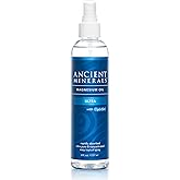 Ancient Minerals Ultra Magnesium Oil Spray Bottle of Pure Genuine Zechstein Magnesium Chloride - Topical Skin Application (8oz)