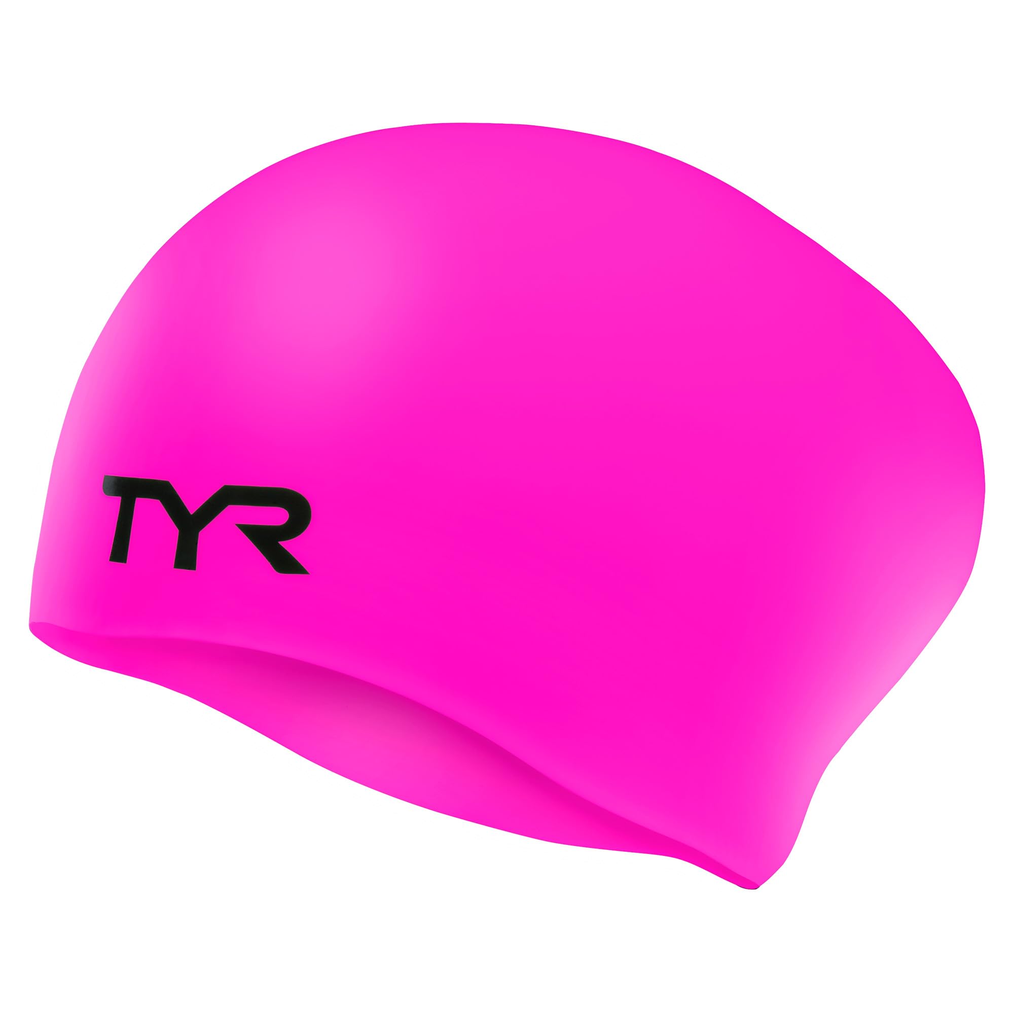 Photo 1 of TYR Adult Long Hair Silicone Wrinkle Free Swim Cap for Braids, Dreadlocks, Streamlined Swim, Hair Protection