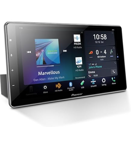 Amazon.com: DMH-WT8600NEX - Receptor multimedia con pantalla