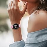 YHC Strap 20mm for Garmin Forerunner 245/645, Vivoactive 3 Pink view 6