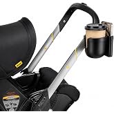 Cup and Phone Holder Compatible Only with the Original Doona Car Seat &amp; Stroller All-in-One Travel System, Right-Side Hook-On Attachment, Removable Phone Holder, Not Compatible with Doona X