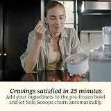 Cuisinart Solo Scoops Ice Cream Maker ICEM10 475ml Churning Bowl view 4
