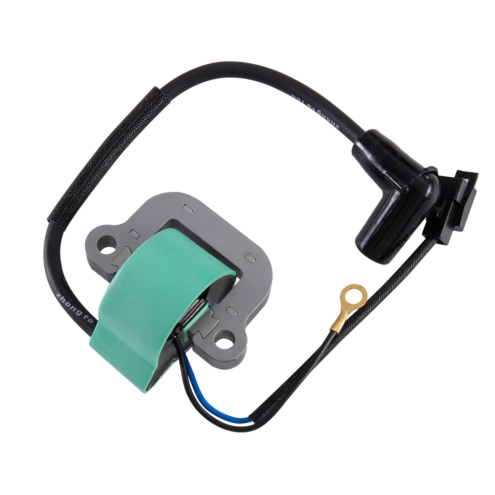 Photo 1 of 502880 18-5196 Ignition Coil Assembly for Johnson Evinrude OMC 581407 777665 581319 Sierra 9.9 15 40 hp Outboard 9.9hp 15 hp 40hp 0502880 0581407 0777665 0581319 (1974-1975-1976) Mallory 9-23101