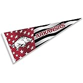 Arkansas Razorbacks Nation USA Stars and Stripes Pennant Pennant Banner Flag