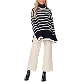 Mud Pie Women Dunn Striped Sweater