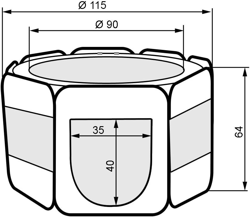Tectake Parc A Chiots Chien Chaton Chat Enclos Pour Chiens 115 X 115 X 64 Cm Lxlxh Noir Amazon Fr Animalerie