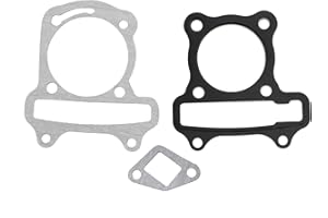 Minho GY6 52.4MM/2.06" Cylinder Gasket Set Fit for Chinese Scooter Moped ATV Go Kart GY6 4 Stroke 152QMI GY6 125cc Engine
