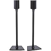 Sanus Wireless Speaker Stand for Sonos Era 100™ - Pair (Black) |, Perfect Stand Setup for Easy and Secure Mounting of New Sonos Era 100™ Speakers - OSSE12-B2