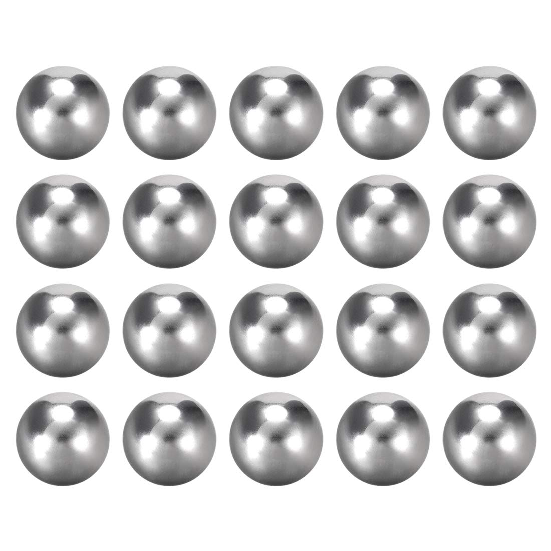 sourcing map Precision Chrome Steel Bearing Balls 13mm G10 20pcs