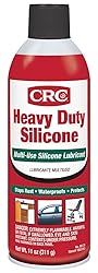 CRC Heavy Duty Silicone Lubricant, 11 Wt Oz, Clear
