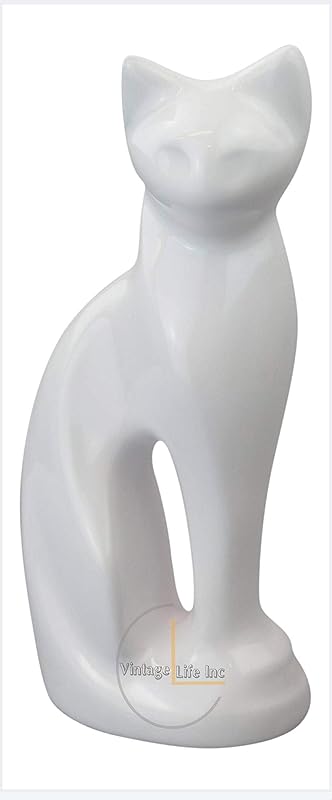 cat shaped urn