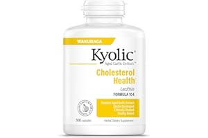 Kyolic Aged Garlic Extract Formula 104, Cholesterol Health*, 300 Capsules
