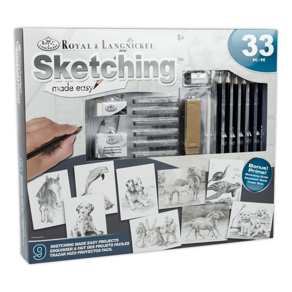 Royal & Langnickel Art Adventure Sketching Made Easy Crayon