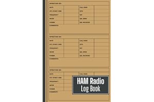 HAM Radio Log Book: A Journal to Track All Contacts and Operations for Amateur Radio Operators