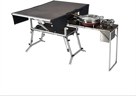 Amazon Co Jp 旅行に必要な多機能屋外キッチン 屋外多機能折りたたみテーブルのセット ホーム キッチン