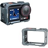 VRIG Metal Cage for DJl Osmo Action 5Pro,Action 5Pro/4/3 Protective Frame Cage Aluminum Housing Camera Expansion Protector, 1/4"-20 Mounts + Cold Shoe