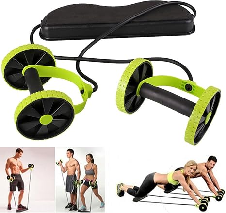 Cuerda y ruedas de Tracción muscular Abdominal para fitness ...
