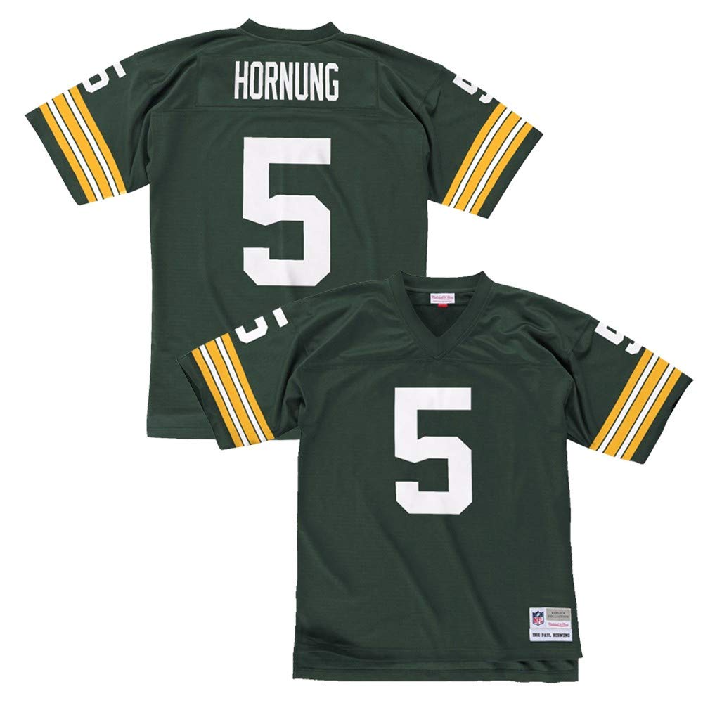 Mitchell & Ness Paul Hornung Green Bay Packers Men's NFL Premier Green Jersey