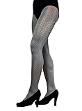 Cecilia de Rafael Sofie Patterned Tights-Negro-Medium