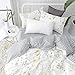 VClife Duvet Cover Full Purple Bedding Sets, Lavender Purple Comforter Cover Soft Washed Microfiber Solid Color Bedding Set 3 PCS Duvet Covers, 1 Full Size Purple Duvet Cover and 2 Pillow Shams