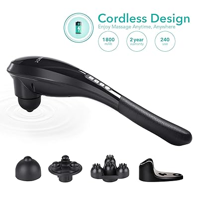 Masajeador de Percusión de Mano Inalámbrico Naipo Chile Ubuy