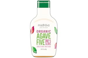 MADHAVA Organic AgaveFIVE, 16 oz. Bottle (Pack of 1)