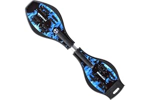 Rip Stick Skateboard, Compact and Lightweight Ripstick Deluxe Junior Caster Board in Amazing 8 Color, with Illuminating Wheel