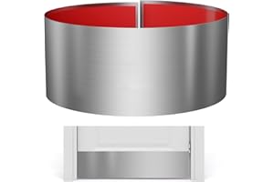 Sanbege Stainless Steel Door Kick Plate, 8" x 34" Door Push Plate, Self Adhesive Kickplate for 36" Doors Interior or Exterior (Brushed Nickel)