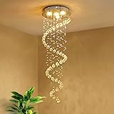 Saint Mossi 5-Lights Modern Chandelier in Raindrop