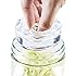 4-Pack of Fermentation Glass Weights with Easy Grip Handle for Wide Mouth Mason Jars
