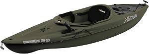 Sun Dolphin Excursion SS Sit-in Fishing Kayak (Olive, 10-Feet)