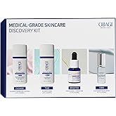 Obagi Bestsellers Travel Skincare Set – Travel Friendly, Anti-Aging Skincare Gift Set for All Skin Types; Includes Facial Cleanser 2oz, Toner 2oz, Vitamin C Serum .17oz & Firming Facial Serum .17oz