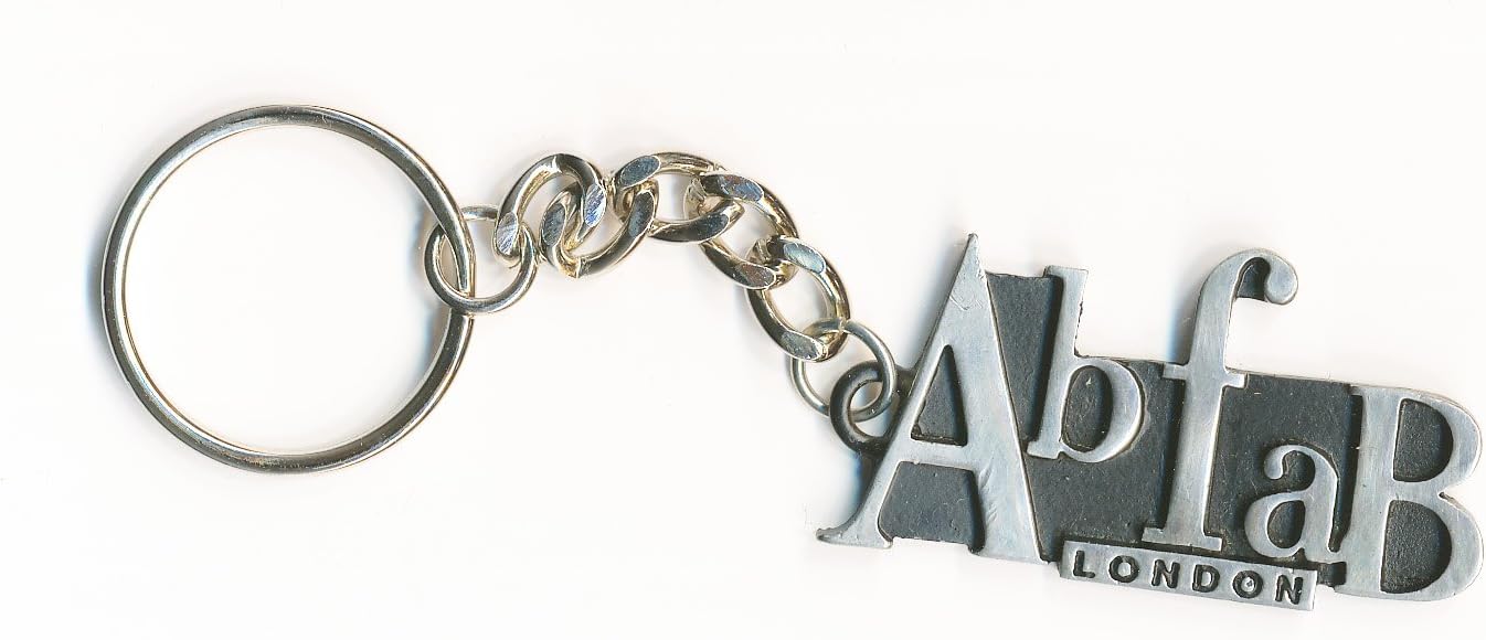 Ab FAB Absolutely Fabulous Official Keyring (C)1994