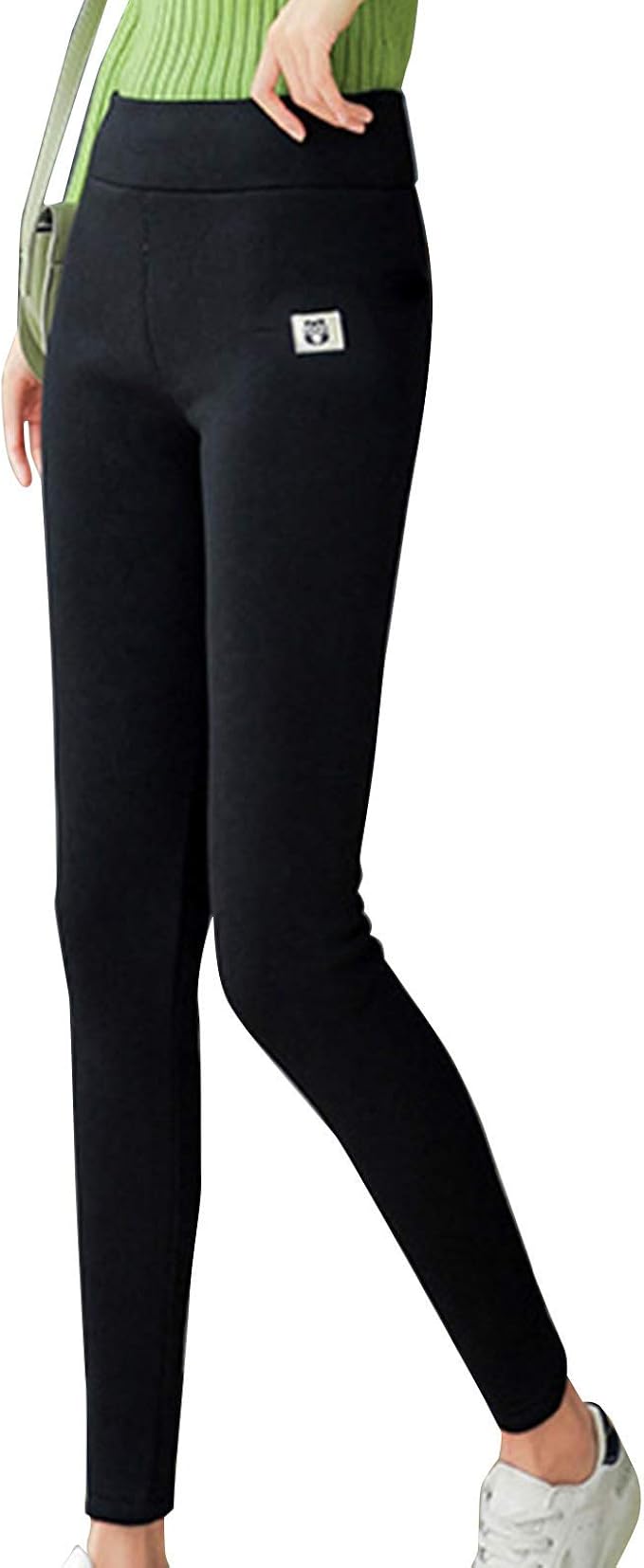 YKHART Super Thick Cashmere Leggings, Women's Fleece Lined Leggings