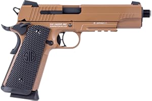 Sig Sauer 1911 Emperor Scorpion CO2-Powered 4.5mm Steel BB Caliber Semi-Auto Air Pistol with 17rd BB Mag - CO2 Cartridges Not Included