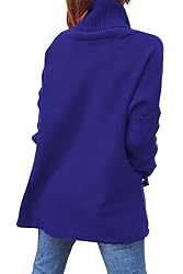 EFAN Womens Chunky Oversized Turtleneck Sweaters