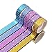 Washi Tape Set 50 Rolls Decorative DIY Tapes for Arts and Crafts Glitter Washi Masking Tape