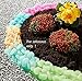 chic style 300pcs Glow in the Dark Pebbles Stone Garden Walkway Decor Outdoor Bulk Fish Tank Aquarium Glow Decorations Gravel Rocks (Blue Green Orange)