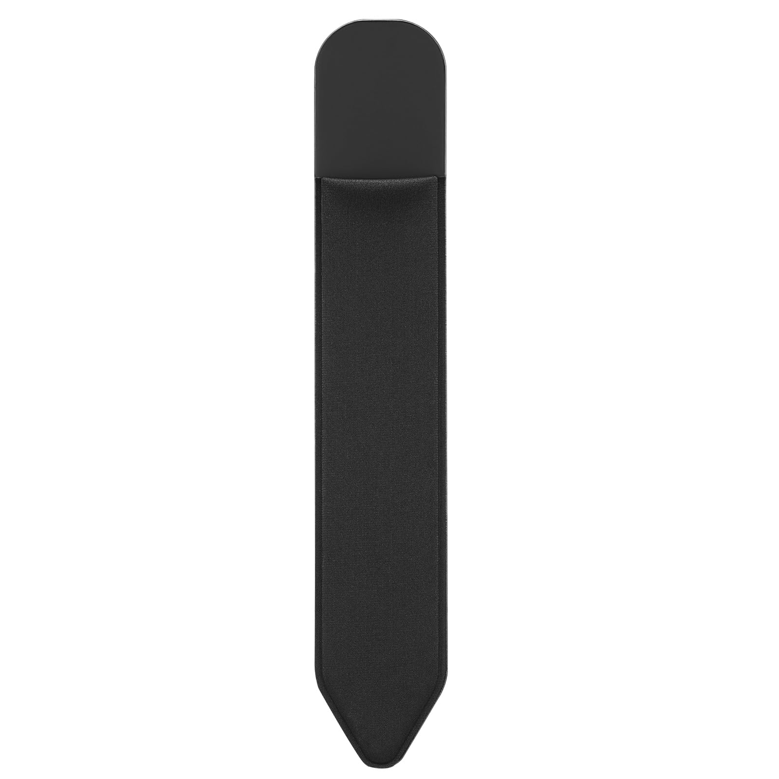 MoKo Pencil Holder Sticker Fit Apple Pencil Pro, Apple Pencil (USB-C), iPencil 1st/2nd Generation, Elastic Pencil Pocket Pouch Adhesive Sleeve Attached to iPad Case for Stylus Pens,Black