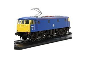 Risopen ho Locomotive Model for 1960 Class 81 003 Finished Train Track Model Collection No Assembly Required Train Decoration Gift for Adult（Blue）