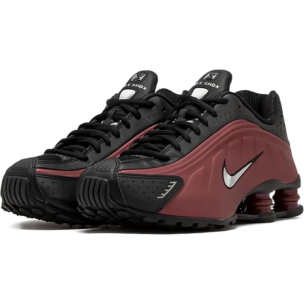 NIKE Shox R4, Women's Trainers, Multicoloured Black Black Max