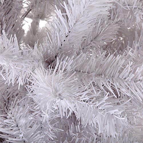 Homegear 6FT Artificial White Christmas Tree Xmas Decoration Pricepulse