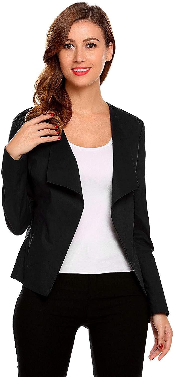 Blazer Women Spring Autumn Business Office Fit Suit Slim Jacket Chic