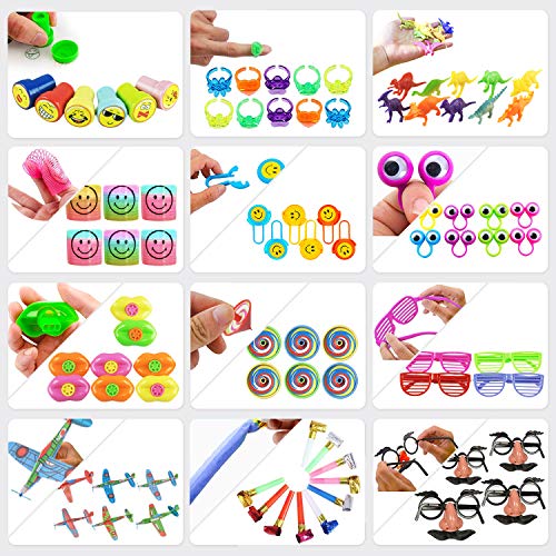 200 PCS Party Favors Toy Assortment for Kids,Carnival Prizes and School Classroom Rewards,Pinata Filler Toys for Kids Birthday Party,Bulk Toys Treasure Box for Boys and Girls